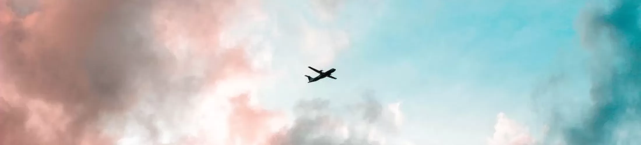 Plane in sky