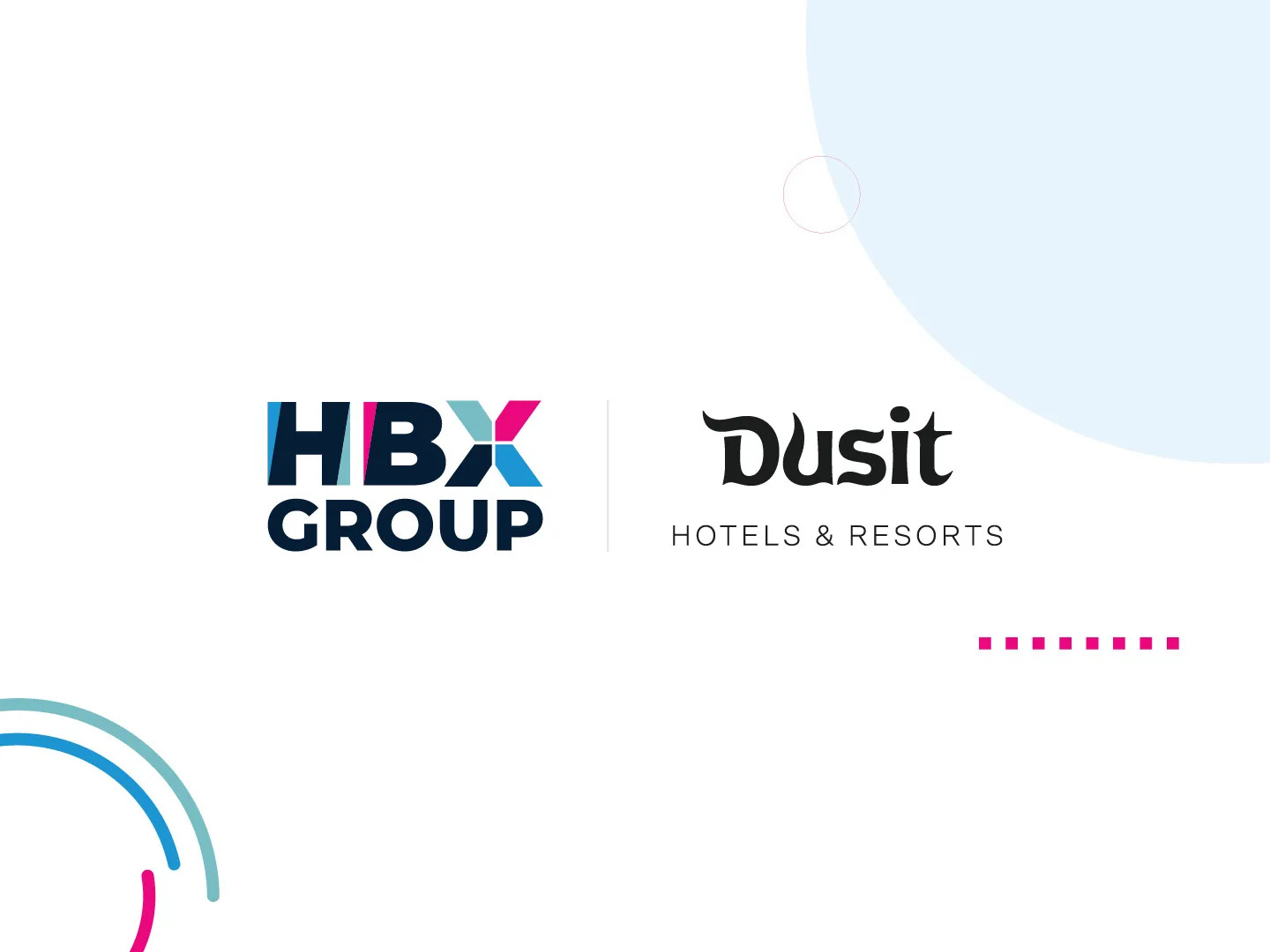 HBX Group and Dusit logos cobranded