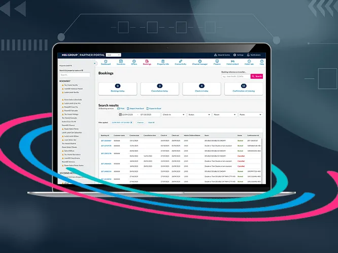 partner portal web header